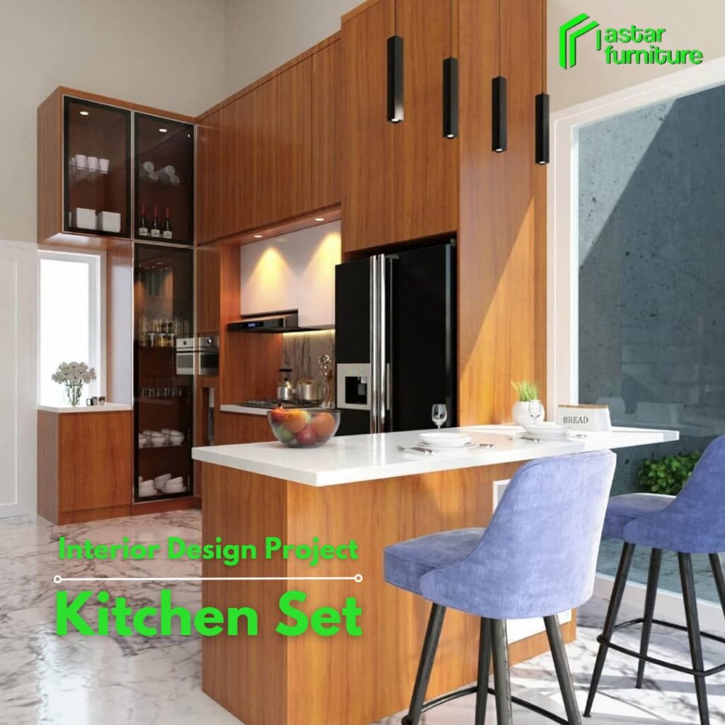 kitchen set blockboard