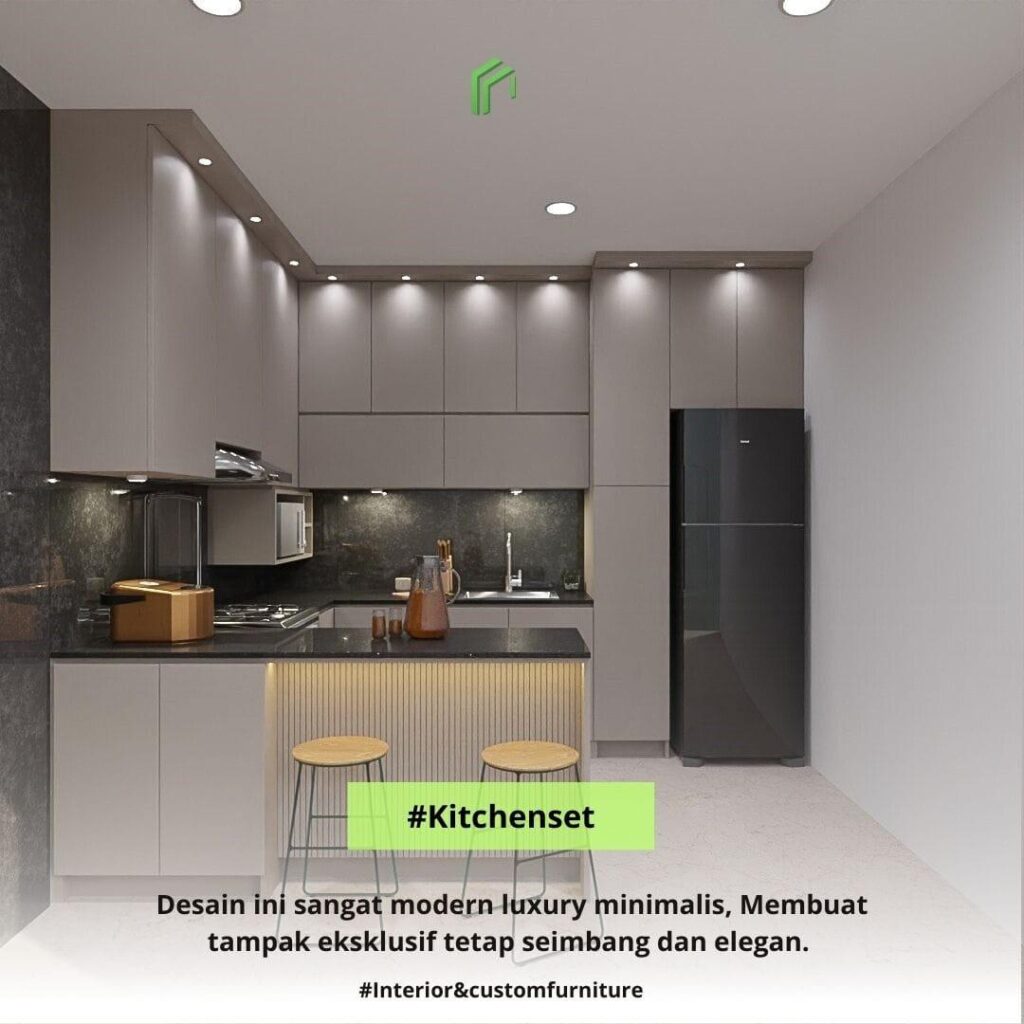 kitchen set minimalis anti rayap