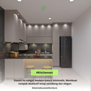 kitchen set minimalis anti rayap
