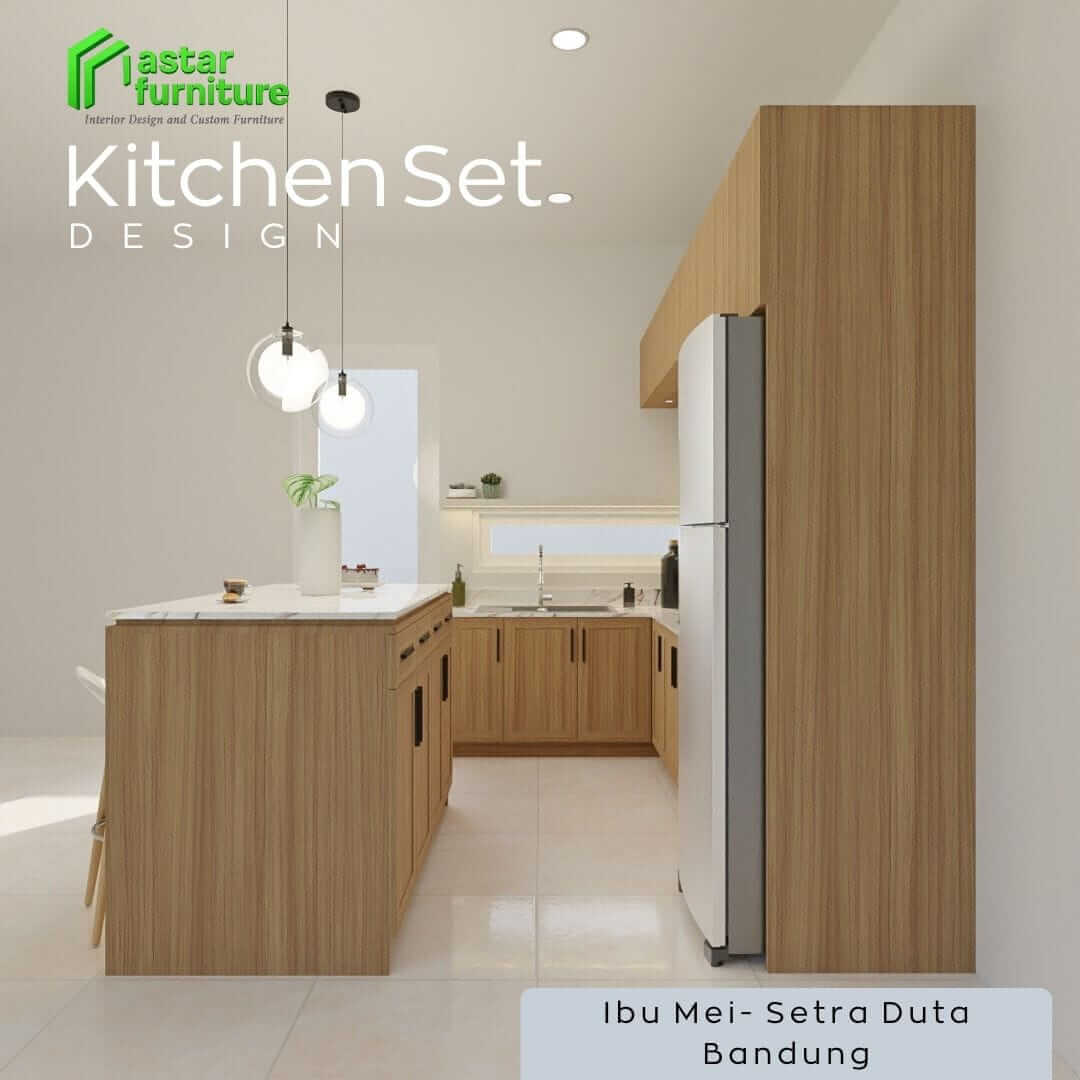kitchen set kayu
