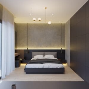 custom interior kamar cimahi