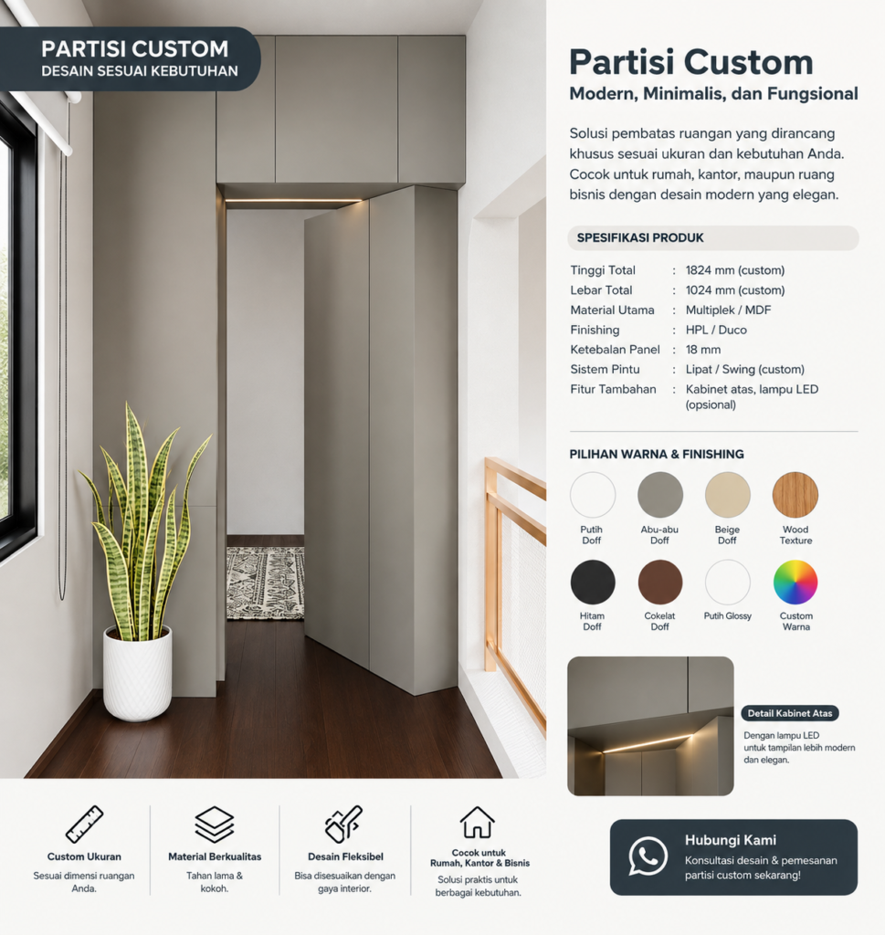 partisi custom