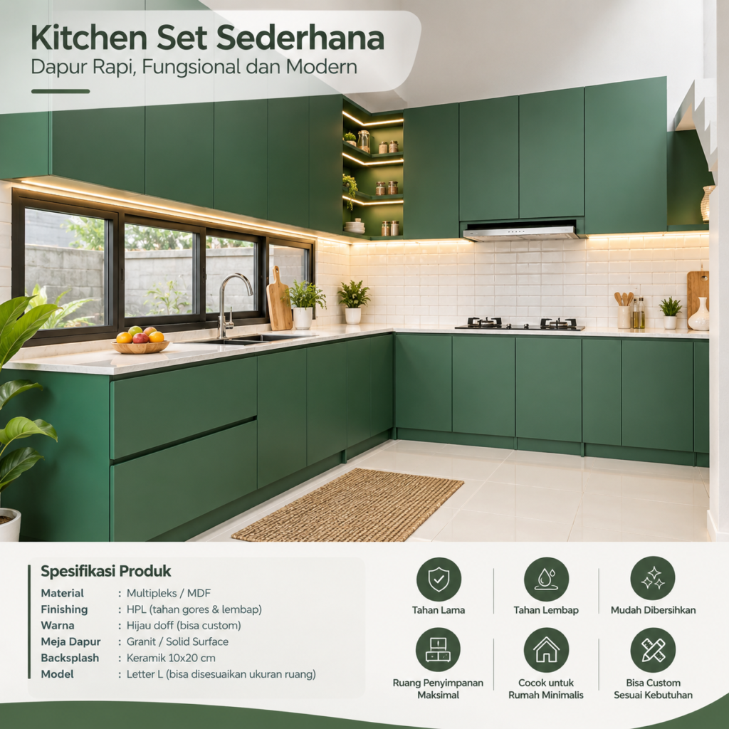 kitchen set sederhana